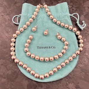 FULL SET.  Tiffany&Co Ball Set.  Excellent condition. One large pouch included